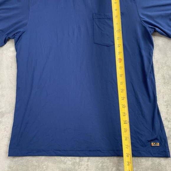 Outdoor Research T-Shirt Men Large Blue Essential Pocket Short Sleeve Tee Active - Picture 2 of 9